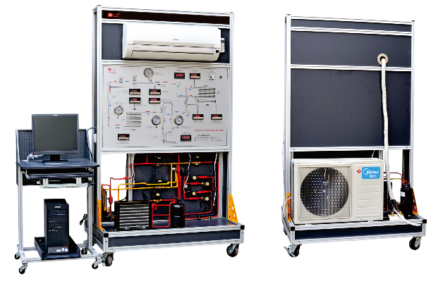亞龍YL-1555B型變頻熱泵式分體空調制冷系統(tǒng)實訓考核裝置